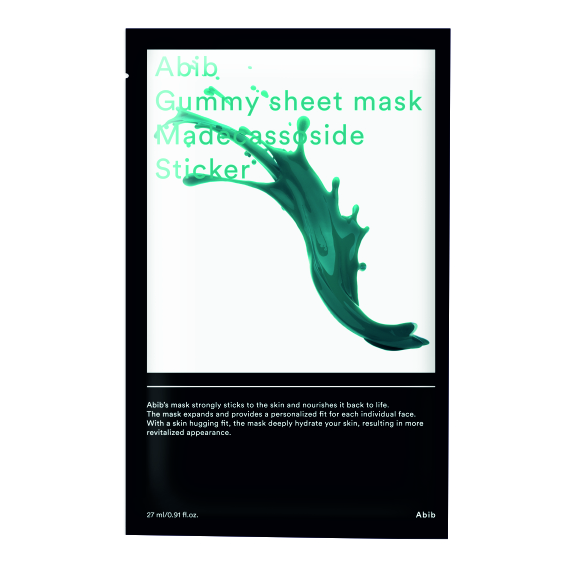 ABIB Gummy Sheet Mask Madecassoside Sticker 
