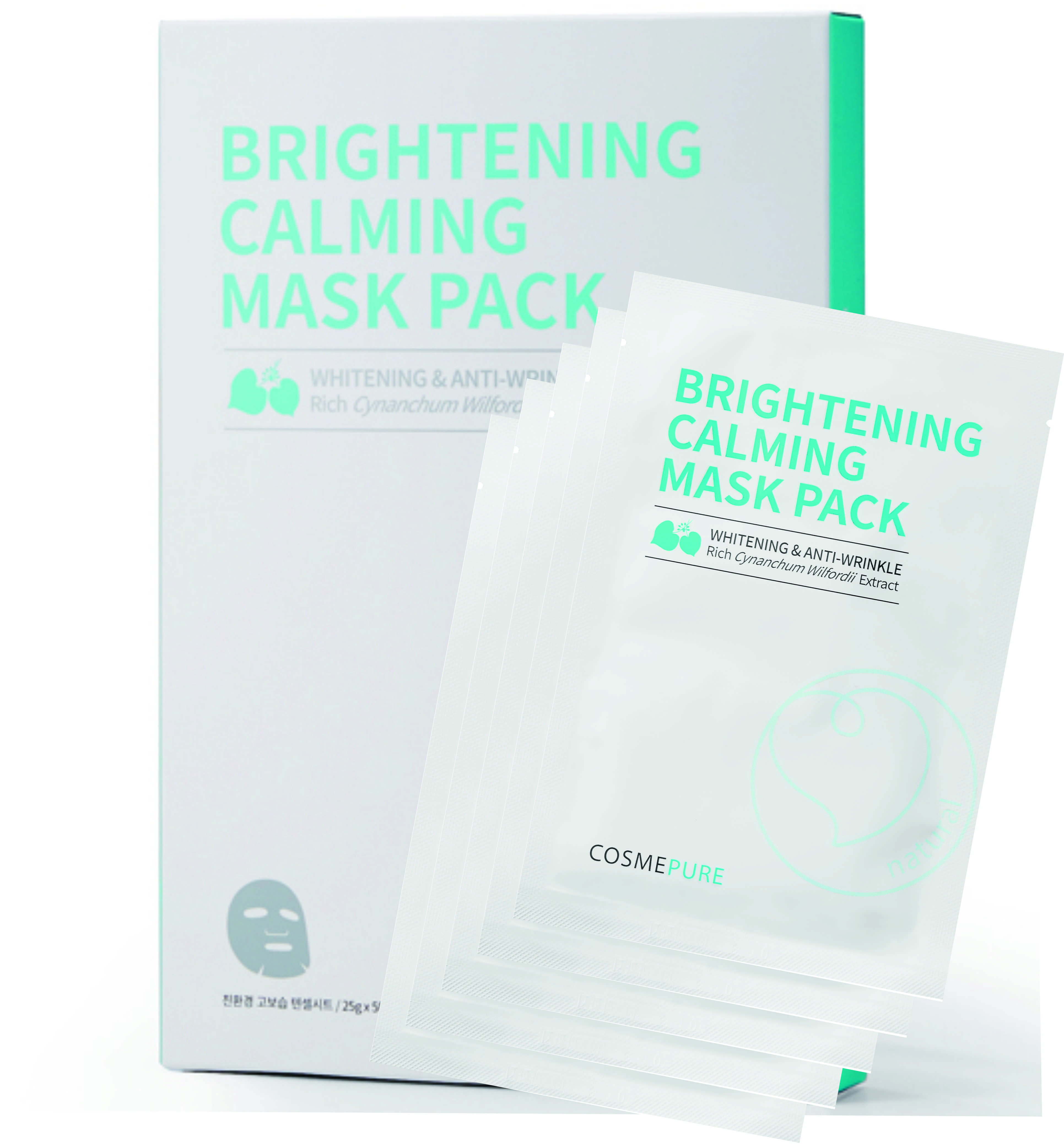 Cosmepure Brightening Calming Mask Pack